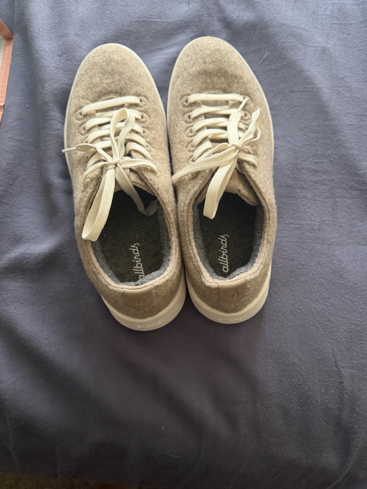 AllBird Wool Women’s Size 8 Cream Color Made In Italy Pre-Owned Great Condition