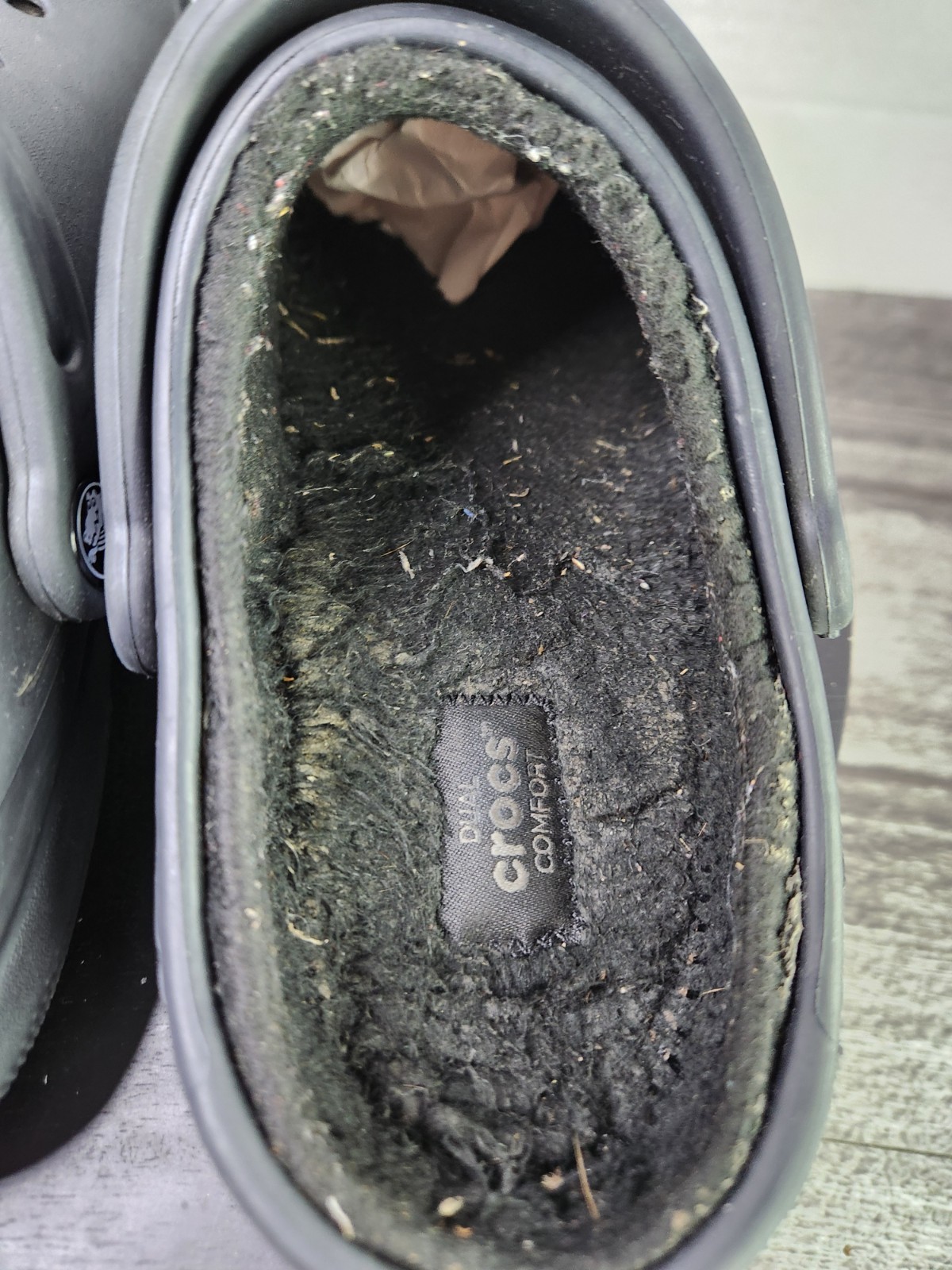 Crocs Cloth Interior Womens Clogs Size 7