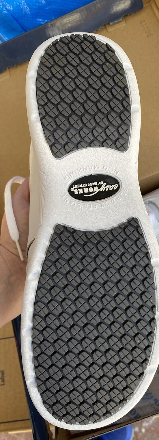 NEW Easy Works Middy White Women Professional Shoes Size 11 M Nurse Athletic