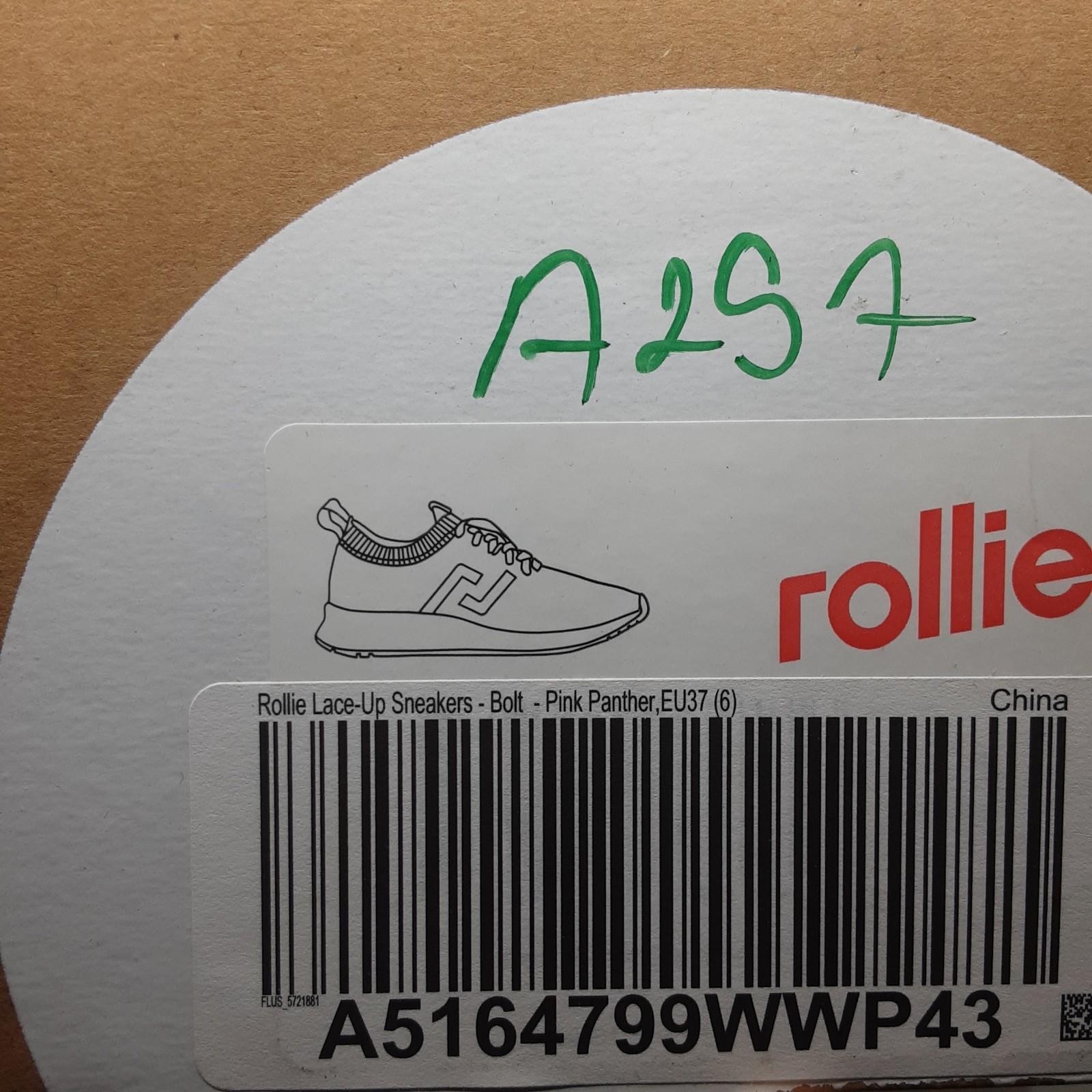 Rollie Bolt Sneakers Women’s 6M EU37 Pink Panther A297