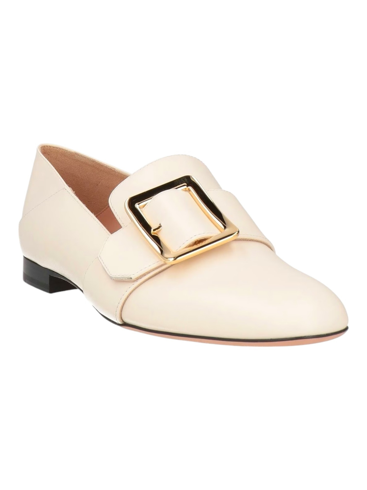 Bally Janelle 6228182 Women’s Bone Calf Leather Loafers MSRP $767