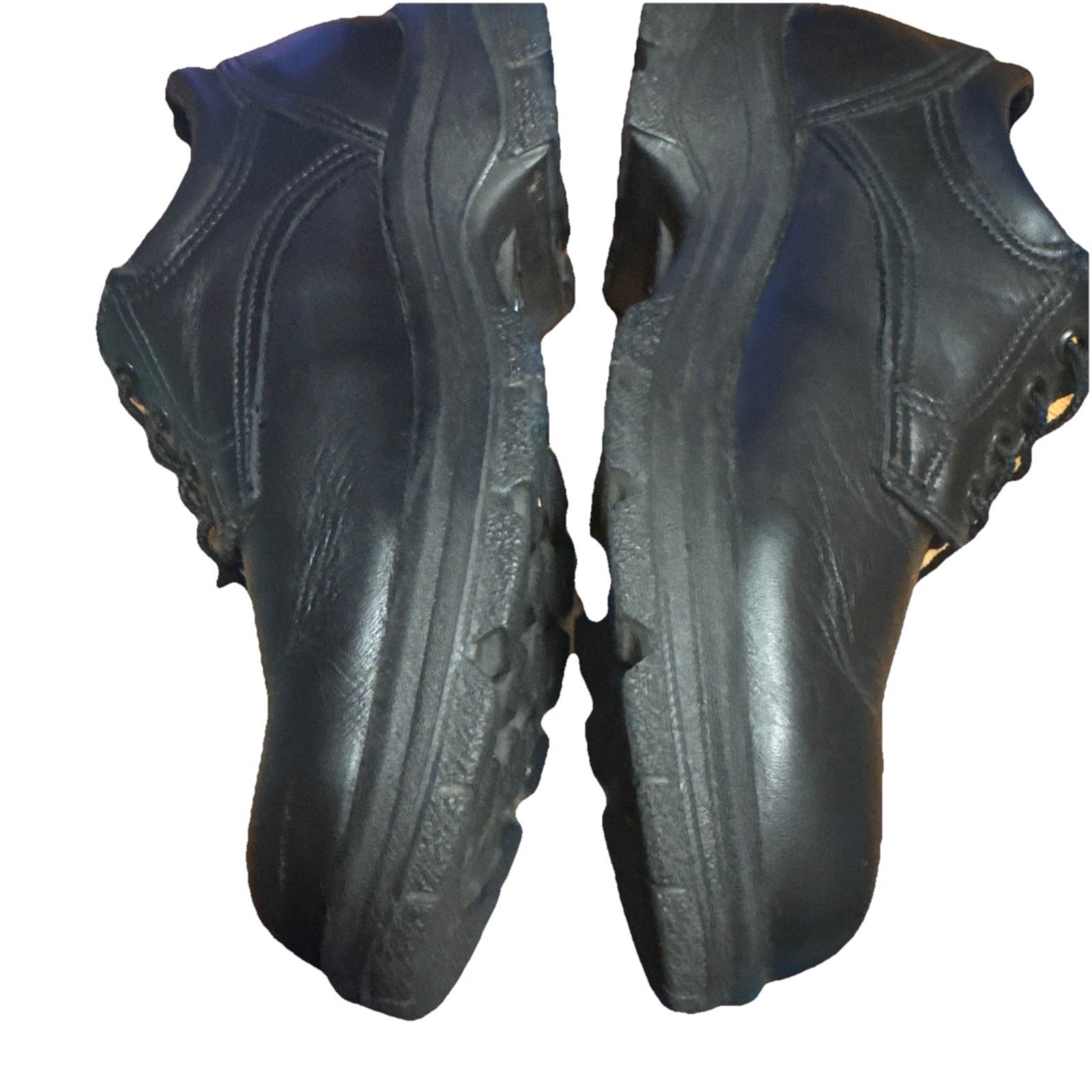 Thorogood Shoes Wm’s 9.5 W Black Soft Streets Series Plain Toe Oxford 534-6905