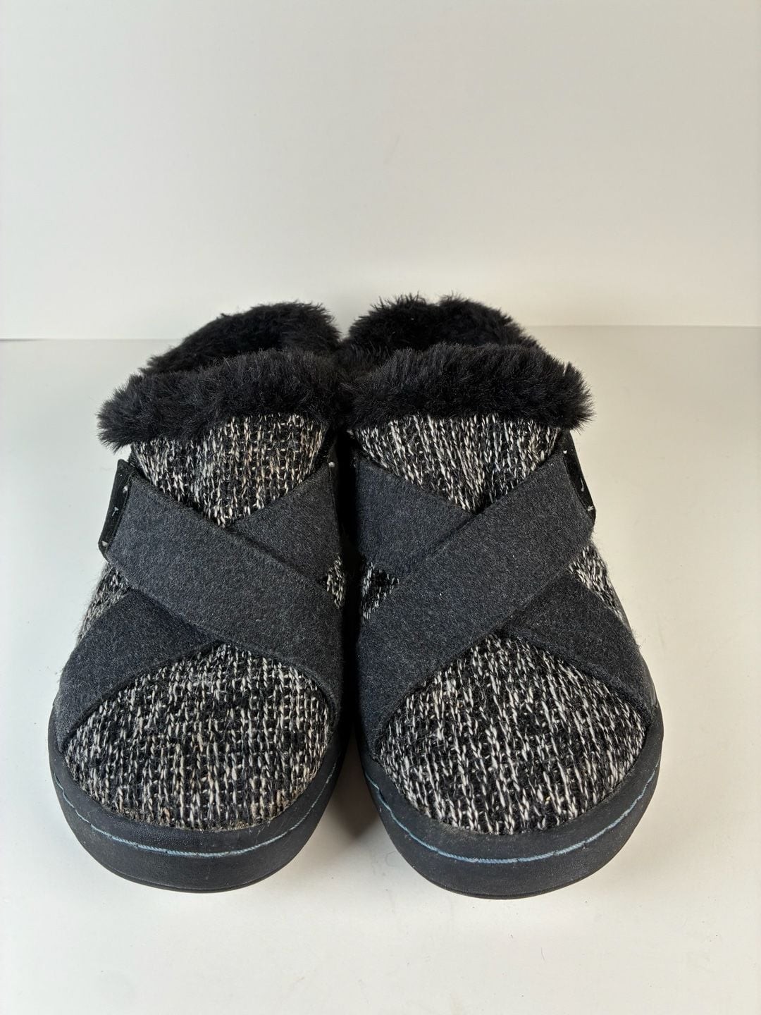 JSport by Jambu Graham Memory Foam Faux Fur Lined Mule Slip-On Shoes