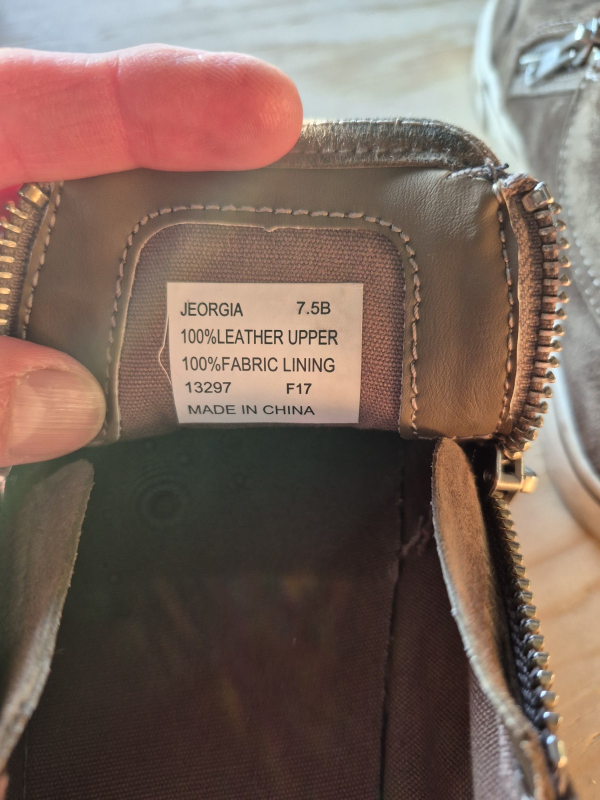 Ralph Lauren 7.5B Womens Jeorgia Deck Shoe. Brown 100% Leather Upper.