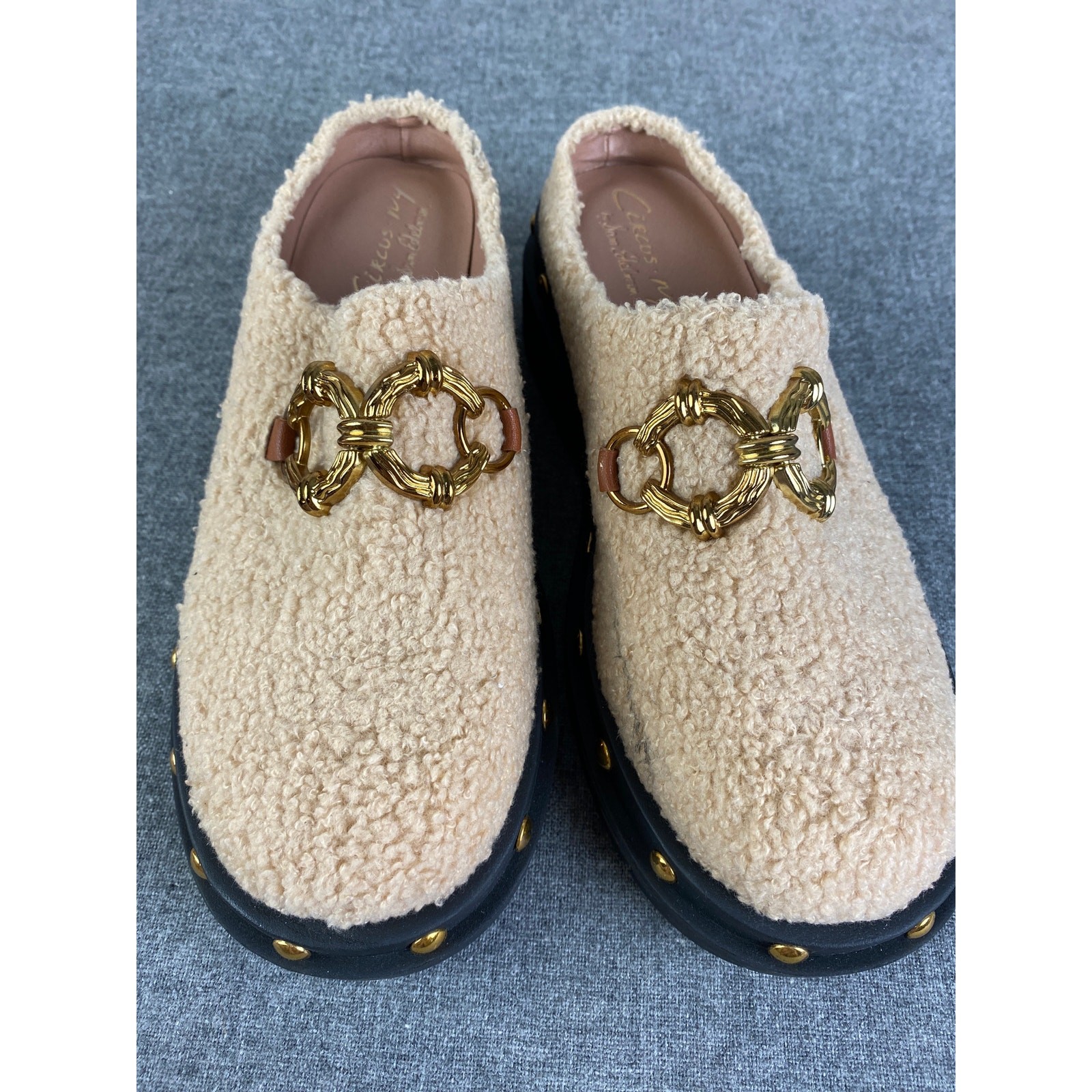 CIRCUS NY by EDELMAN ANNIE Mule Dark Blonde Clogs Size 10