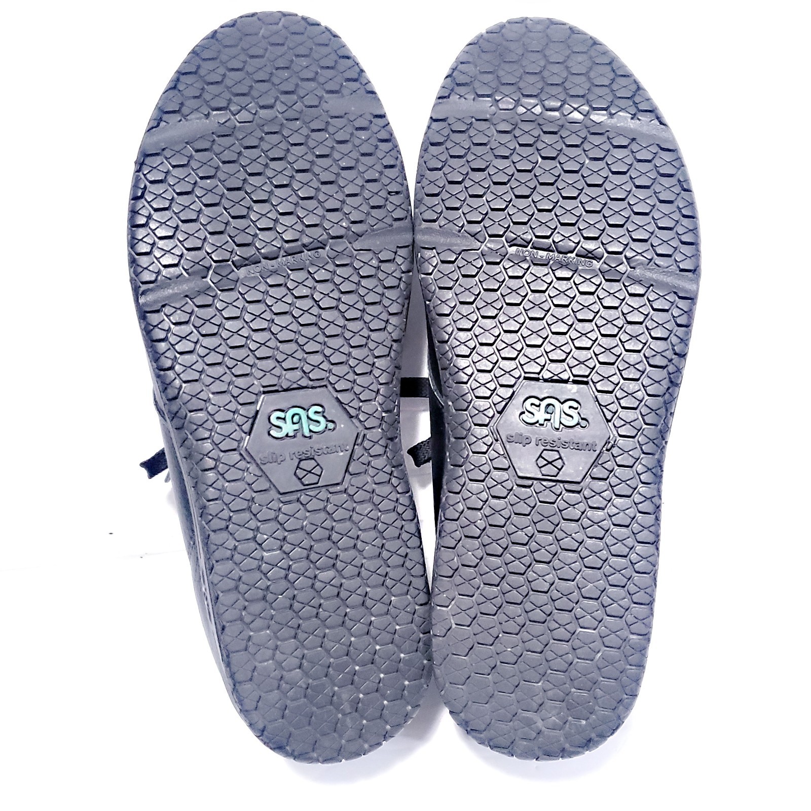 SAS WOMENS SHOES 8.5 W BLACK “LIBERTY” SLIP-RESISTANT COMFORT DIABETIC APVD