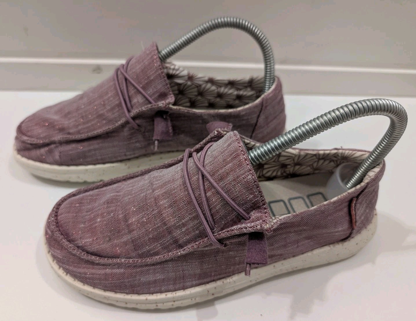 Hey Dude Wendy Sparkling Rose Women’s Size 6 / EU 37 Slip-On