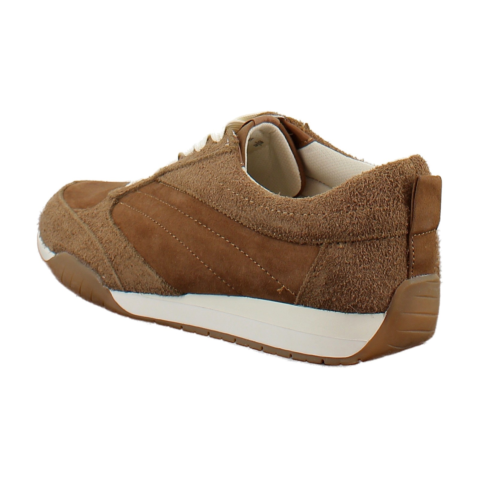 Naturalizer Common-Ace Women’s Fashion Sneakers Warm Oat Brown Suede Size 8.5 W