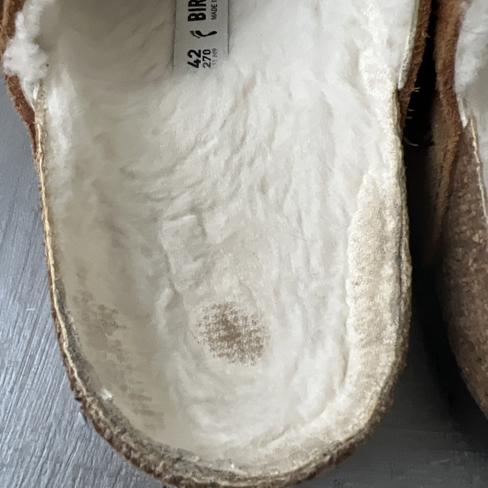 birkenstock boston shearling Size 42 L 11 M9