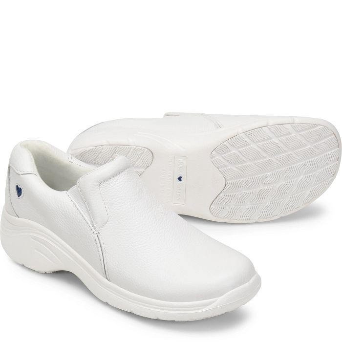 NURSE MATE WOMEN SHOE DOVE IN WHITE IN ALL SIZES SLIP RESISTANT NEW