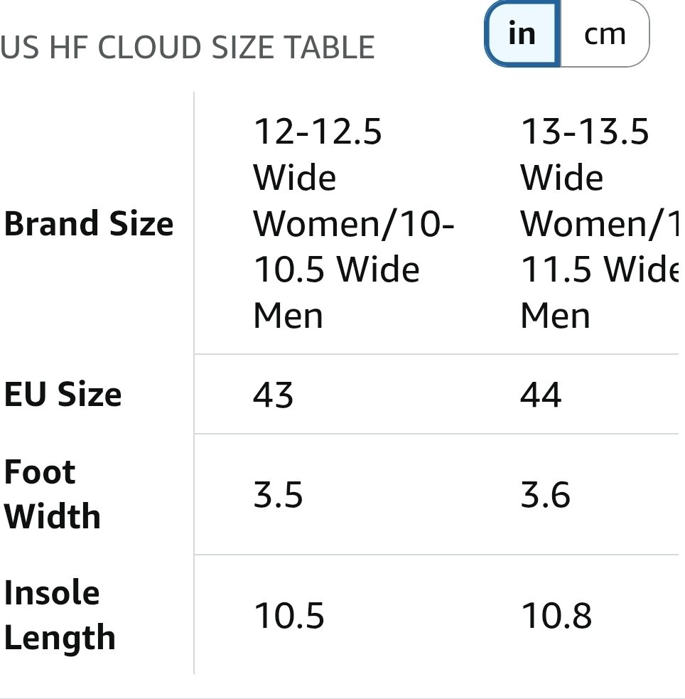 Hike Footwear HF Stride Hands Off Barefoot Shoes W 12-12.5/M 10-10.5 & Insoles