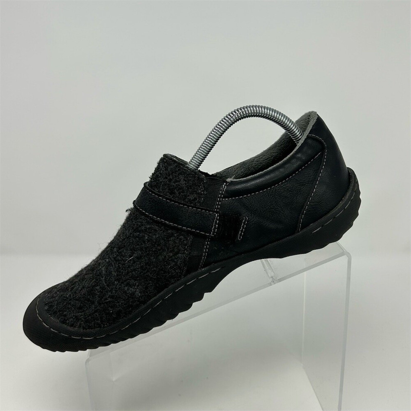 JSport by Jambu Blair Slip-On Loafer Flats Women’s Size 11M Black Sporty Casual