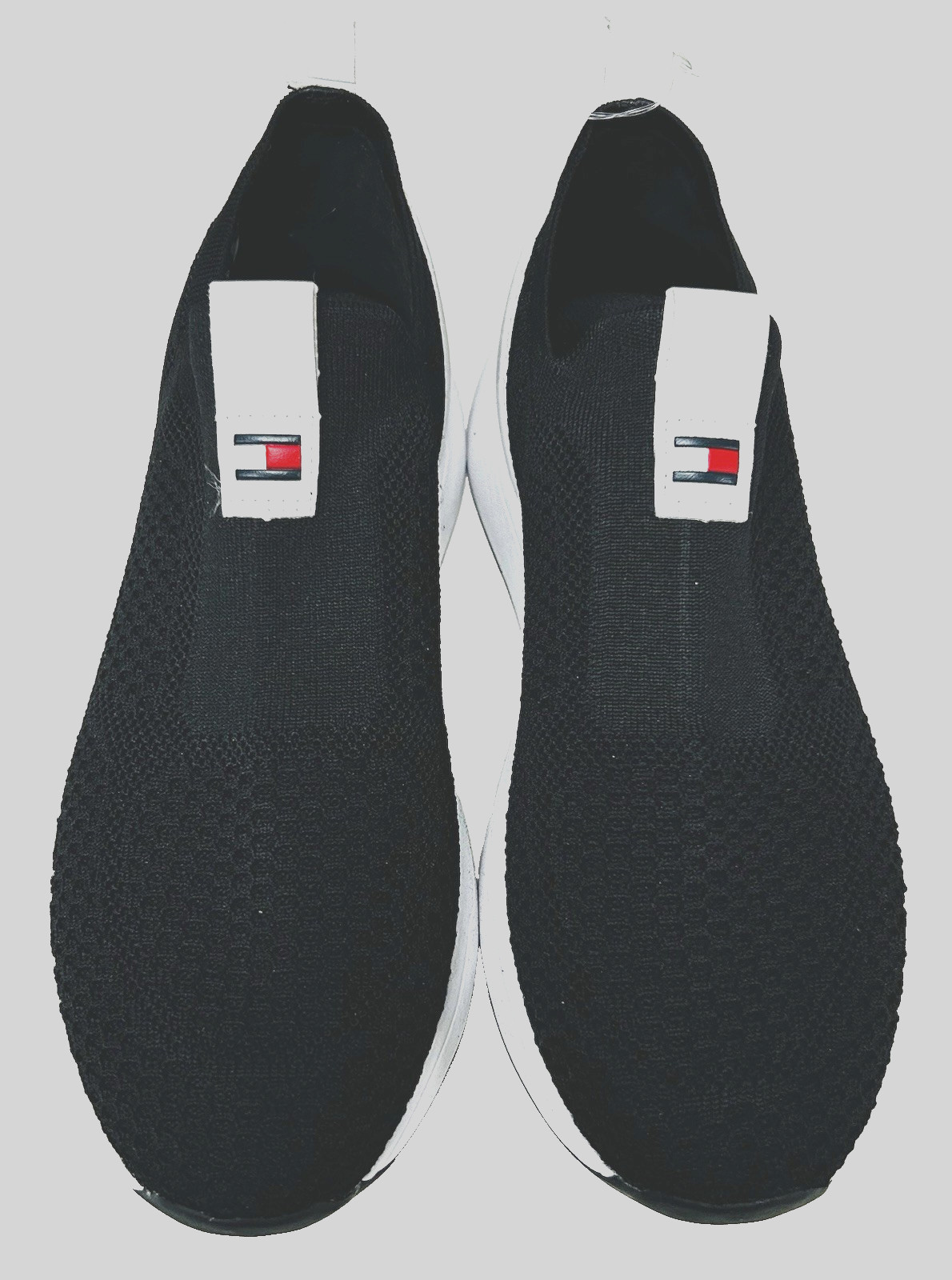 Tommy Hilfiger AMINAZ Black Mesh Slip-on Sneakers~Women’s 6M~NEW/NWT~SO NICE!