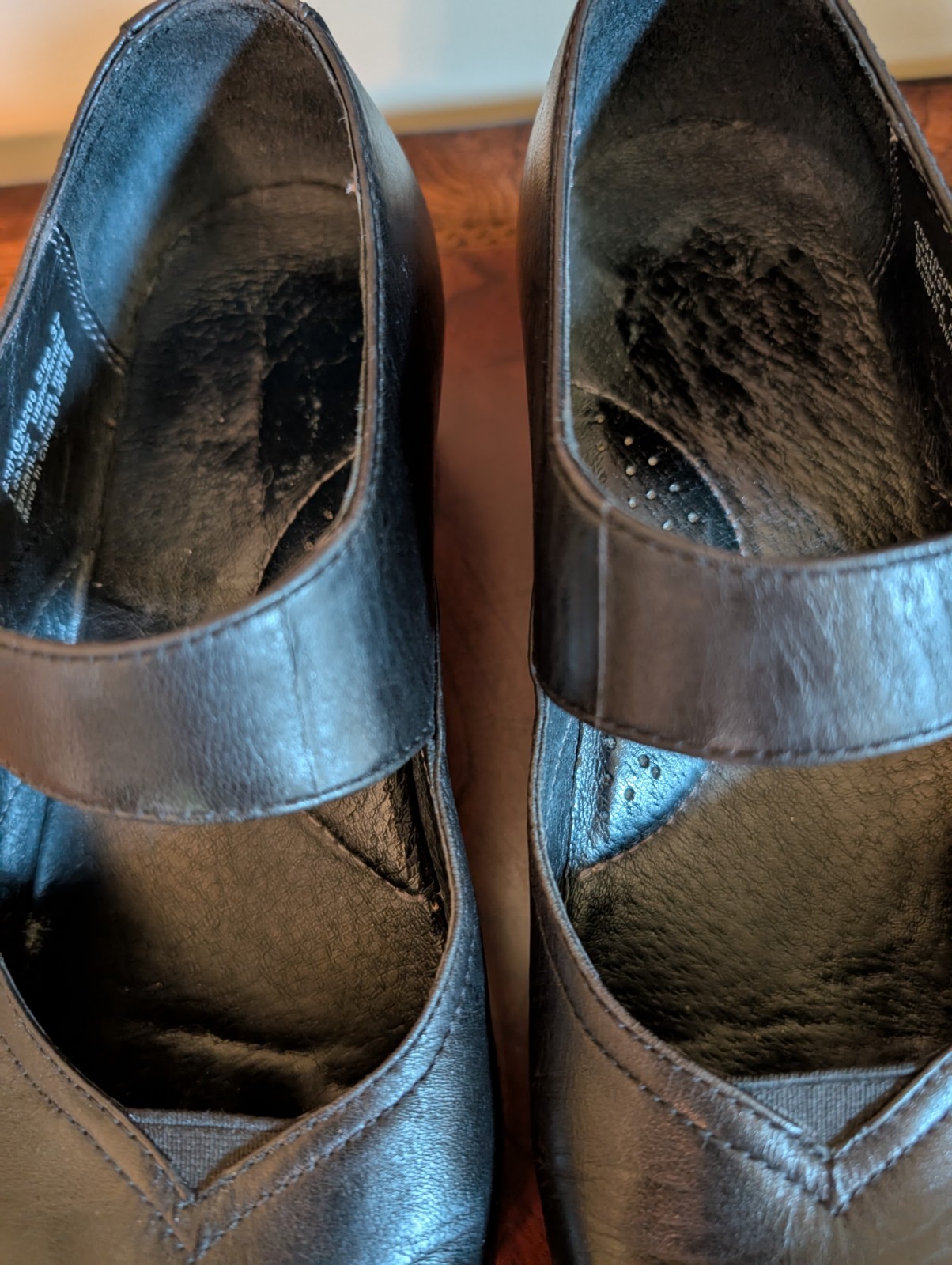 Dansko Tandy Mary Jane Black Leather Women’s Shoes Strappy Comfort Clog Sz 37