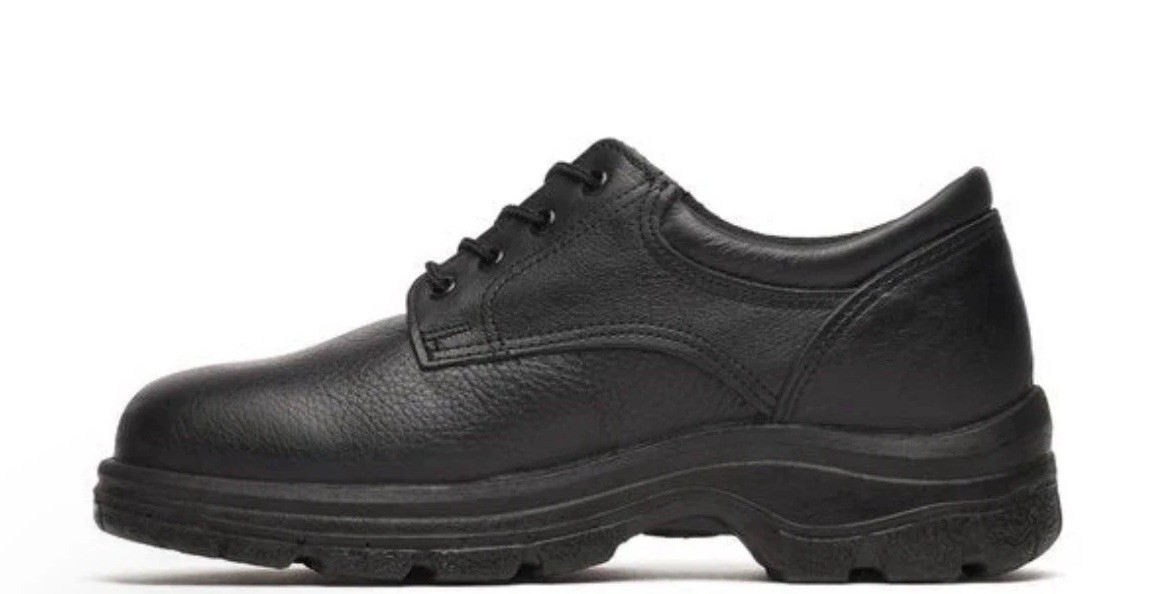 Thorogood Shoes Wm’s 9.5 W Black Soft Streets Series Plain Toe Oxford 534-6905