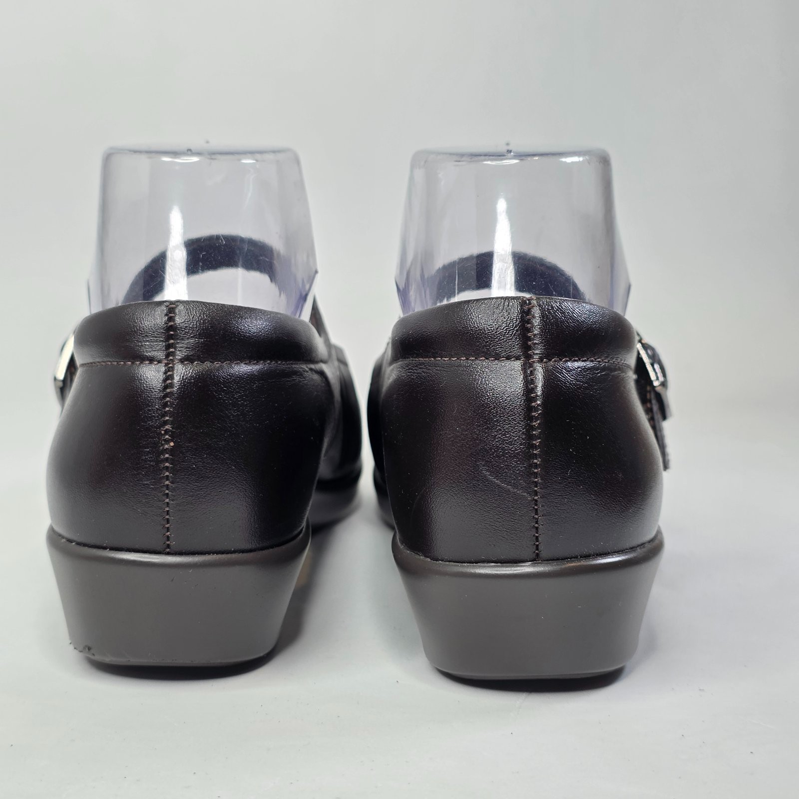 SAS Maria Mary Jane Women’s Shoes Size 6.5 M Dark Brown Leather Tripad USA Made