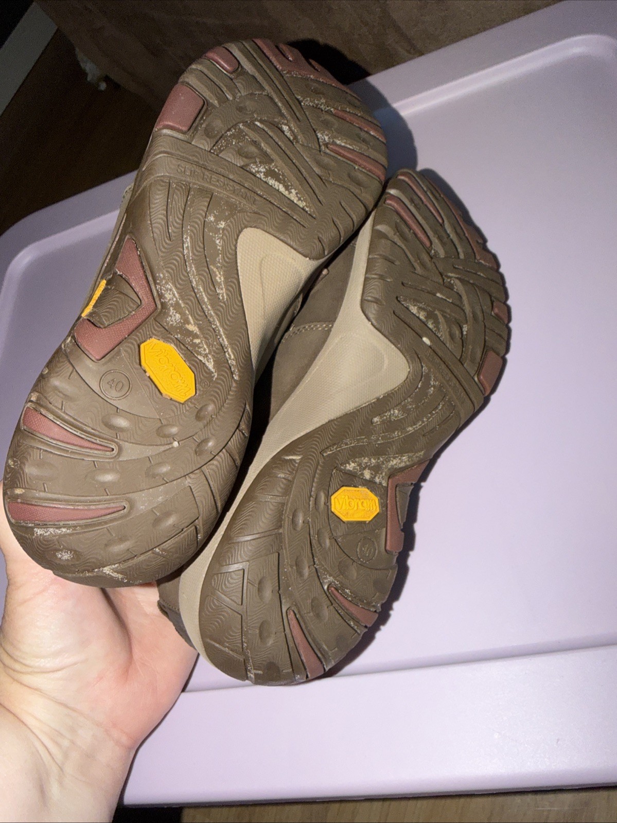 Dansko Paisley II Waterproof Women’s Hiking Walking Shoes Sage Green Size 40