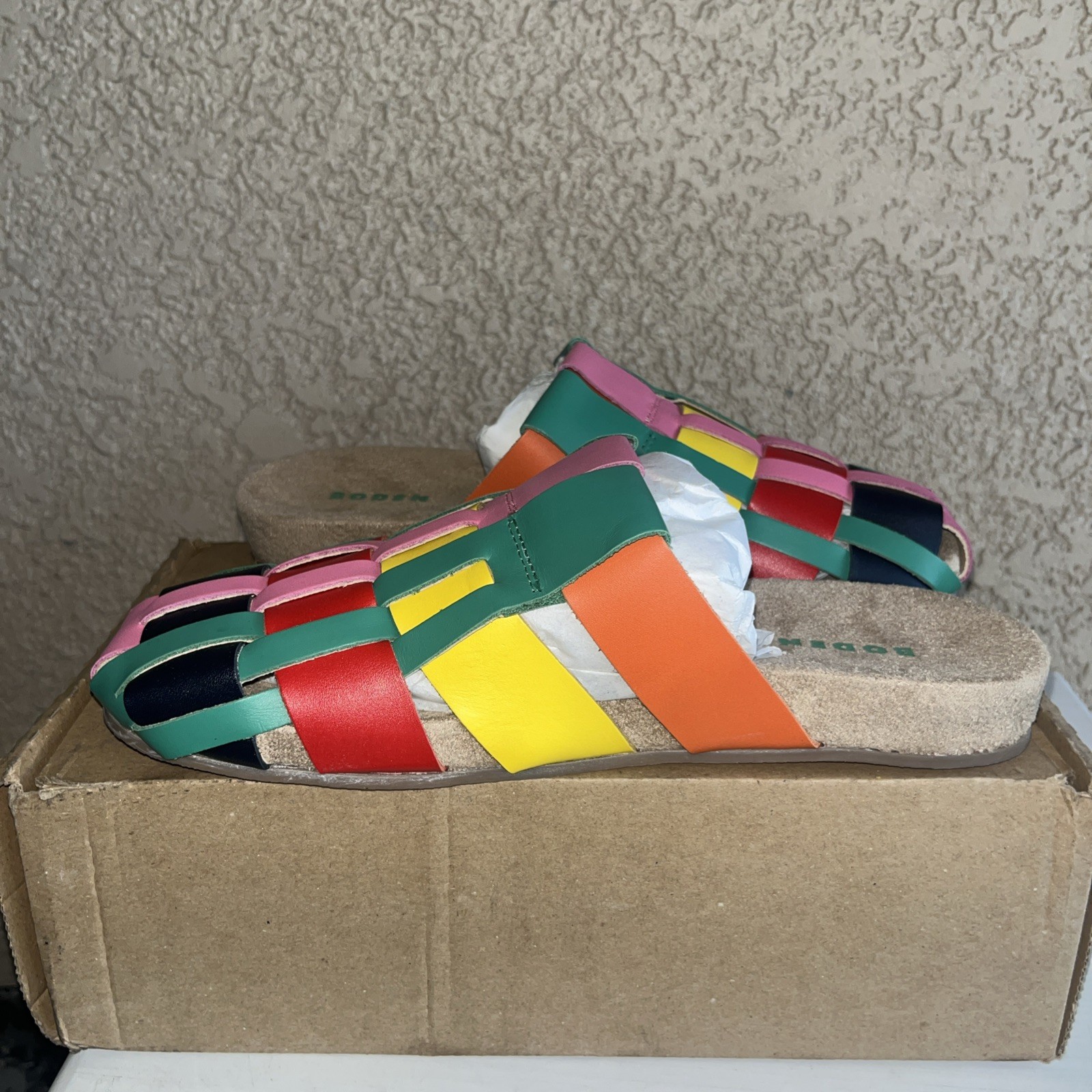 Boden Loretta Multi Strap Clog Size 11-11.5 US / EU 42