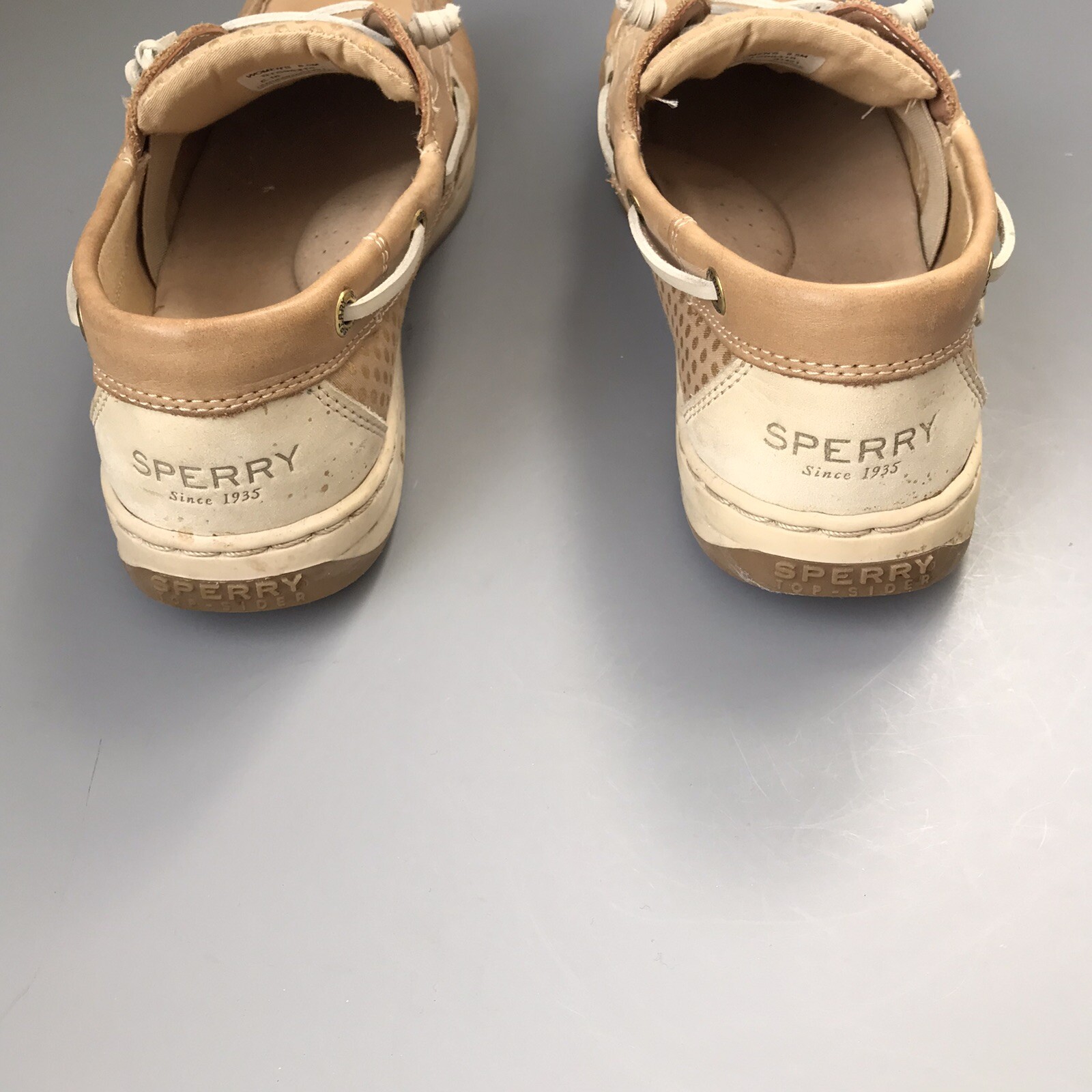 Urban Outfitters Sperry Top Spider Angelfish Leather Loafer Boat Shoe 8.5