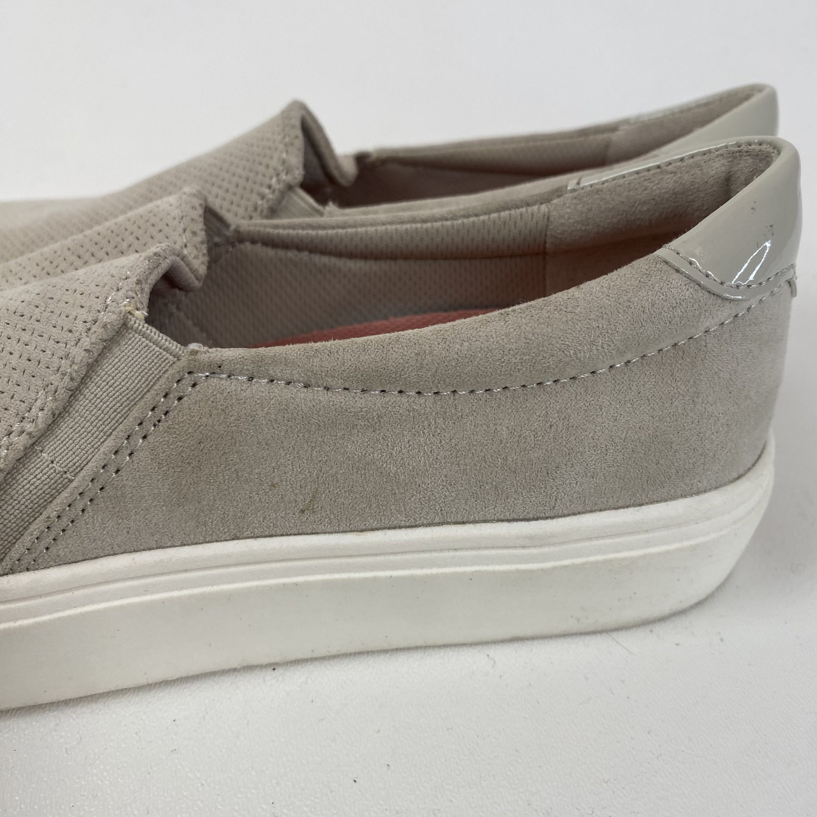 Dr. Scholls Shoes Be Free Nova Gray Fabric Casual Comfort Slip On Womens Size 6