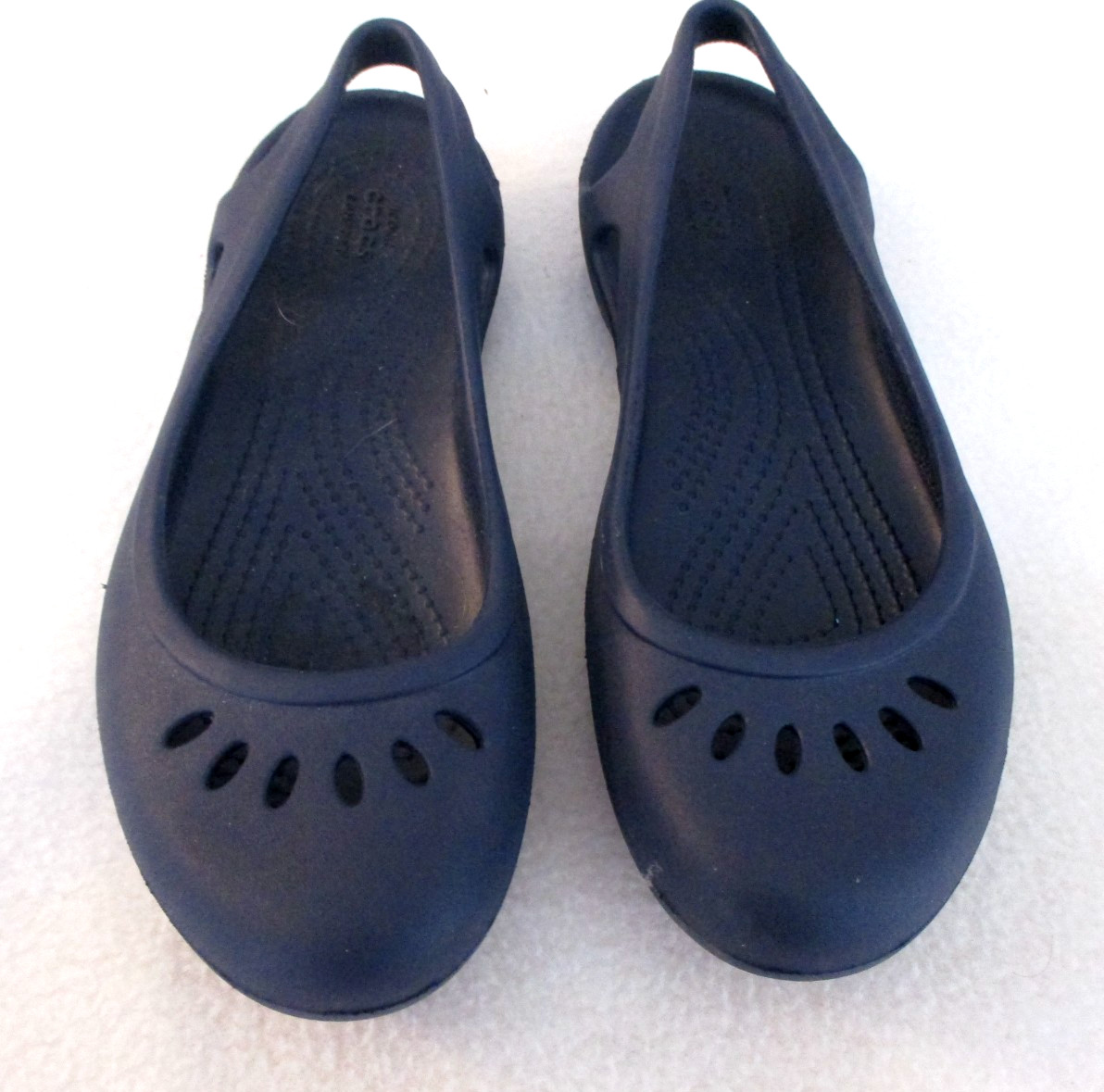 Crocs Shoes Women’s Size & Blue Logo