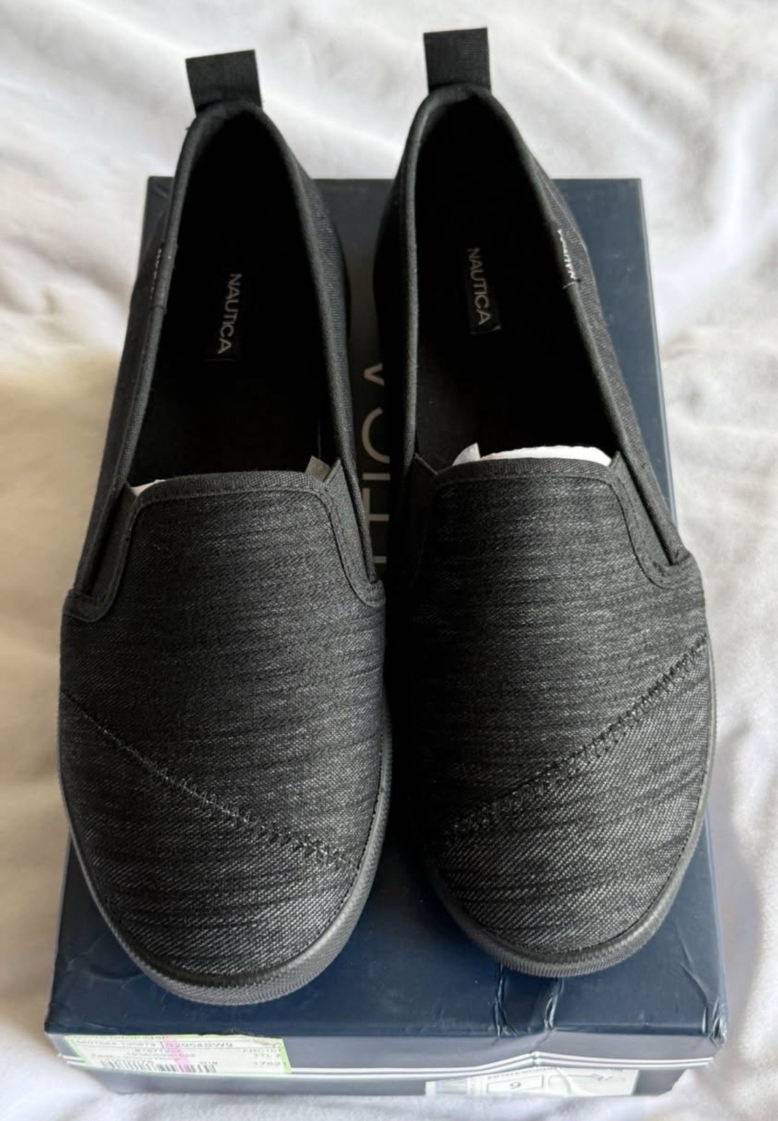 NIB Women’s Nautica Shoes Sunmast 2 Size 9 Black Heathered