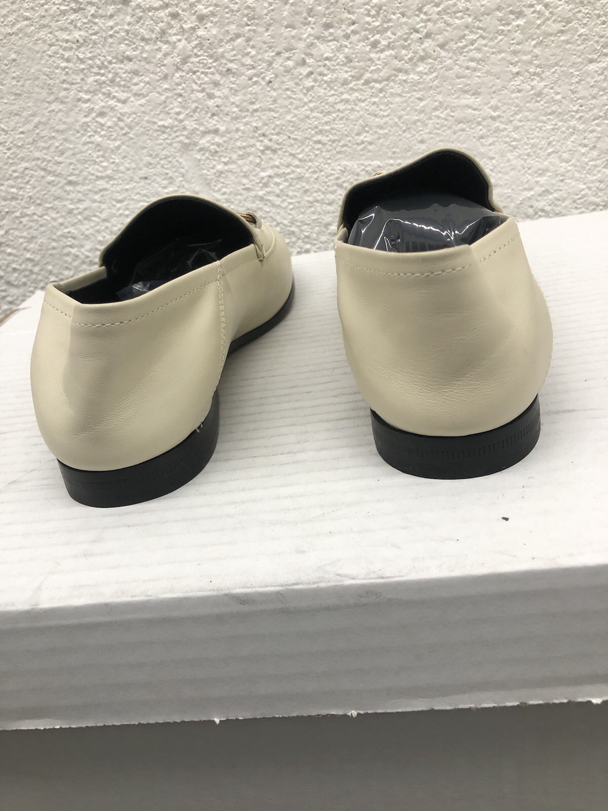 Gucci GG Horsebit Loafers Shoes Jordaan Leather Strawberry Sz 6.5 US 36.5 EU AR3