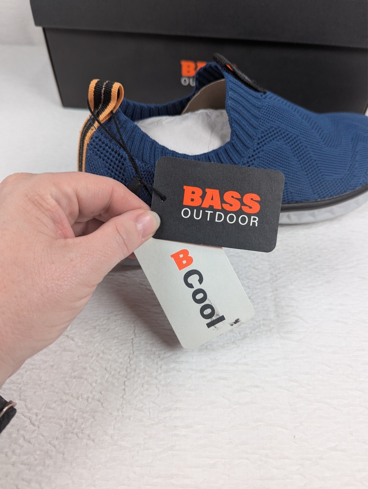 Bass Outdoor – Pull On – Shoes / Sneakers – Ensign Blue – Size 9 – NO BOX