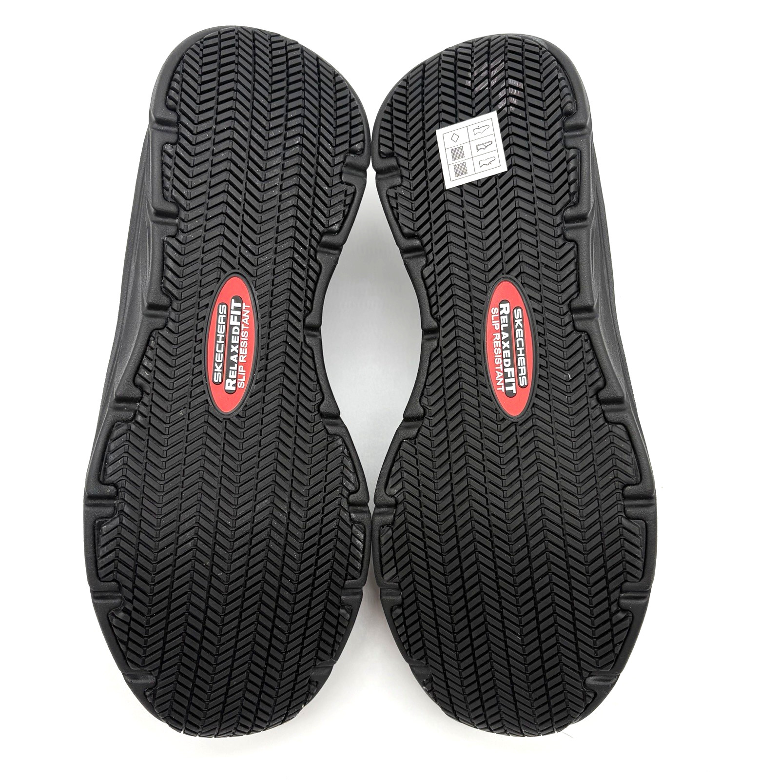 Skechers Women’s Slip-Resistant Relaxed Fit Memory Foam Cushioned Work Shoe 11