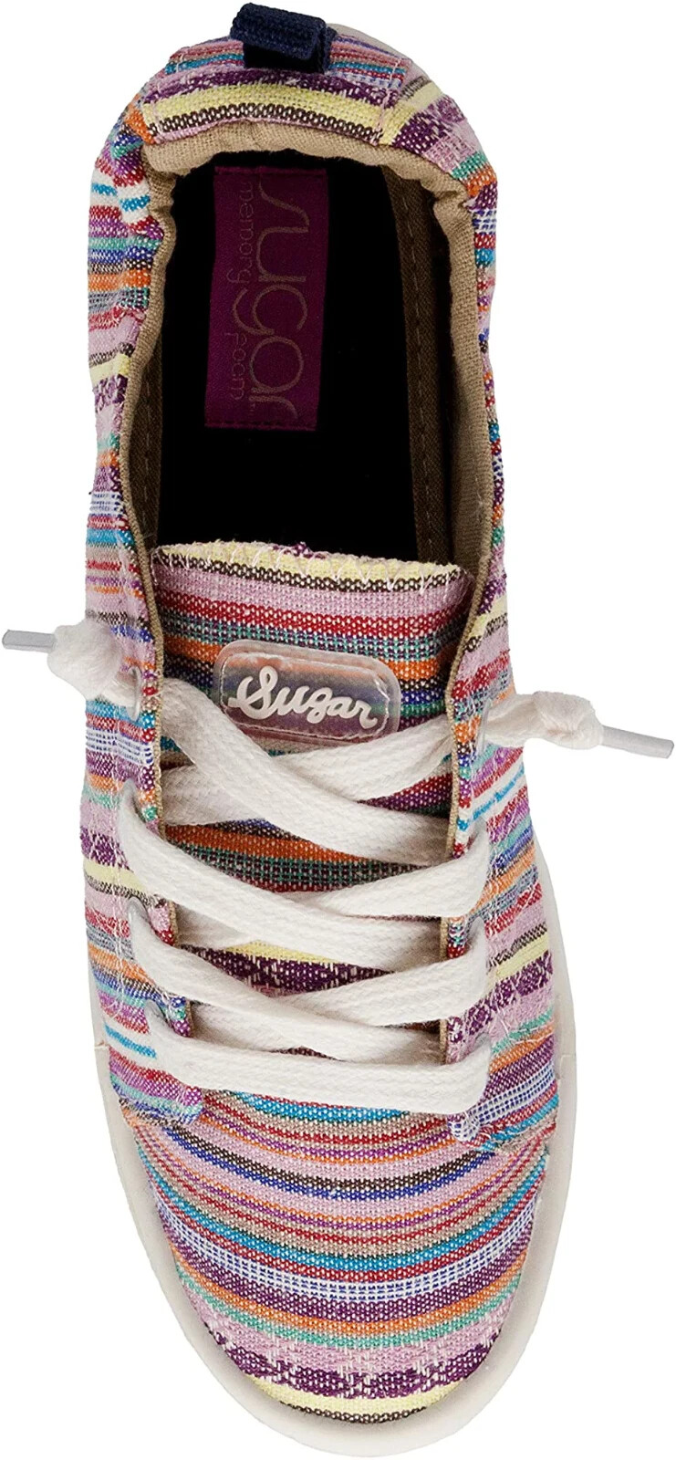 Women’s Sneakers 6 M SUGAR Slip-In Pull-On No-Tie Laces CASUAL Brand New