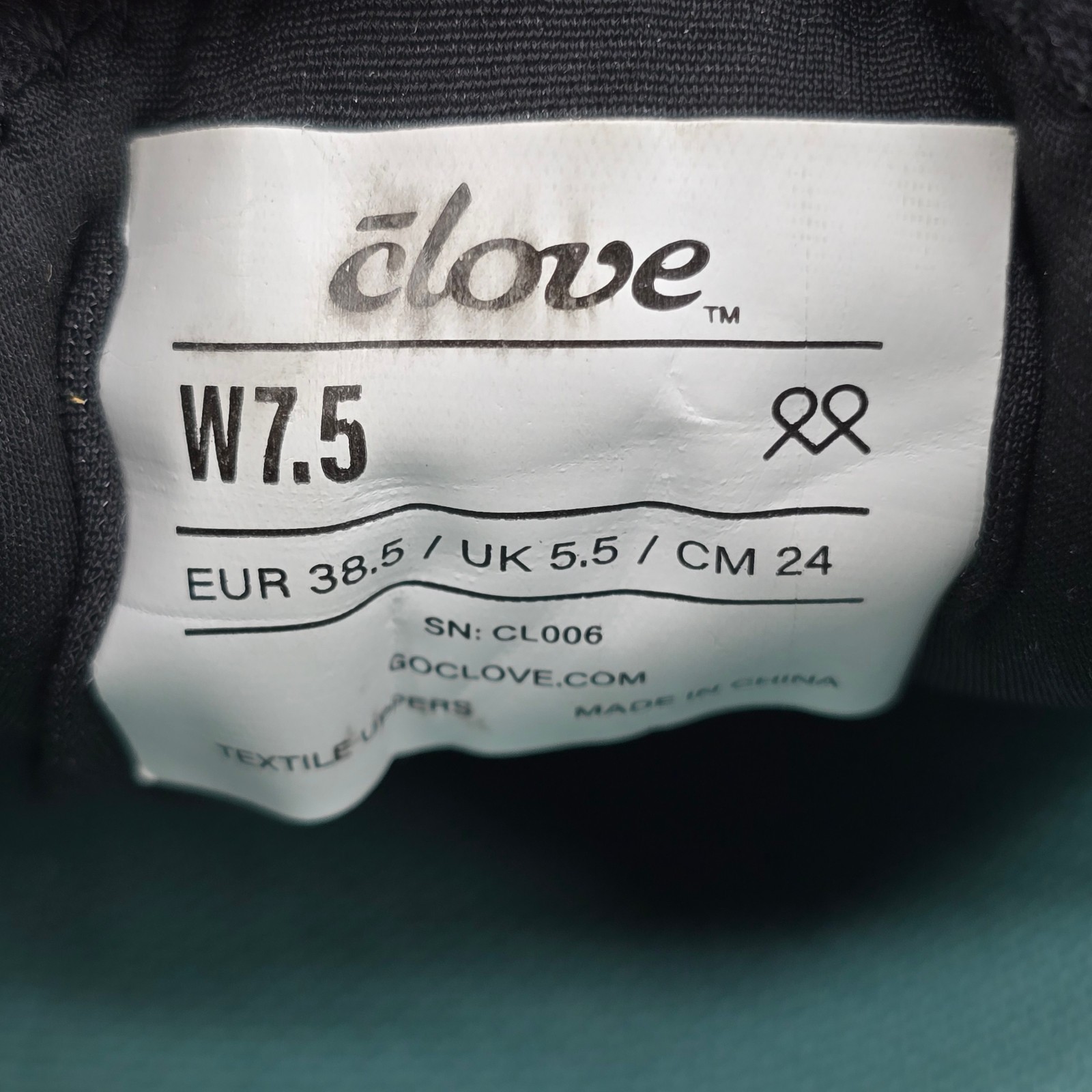 Clove Shoes Womens 7.5 Black Drawstring Low Top Professional Nursing Sneakers