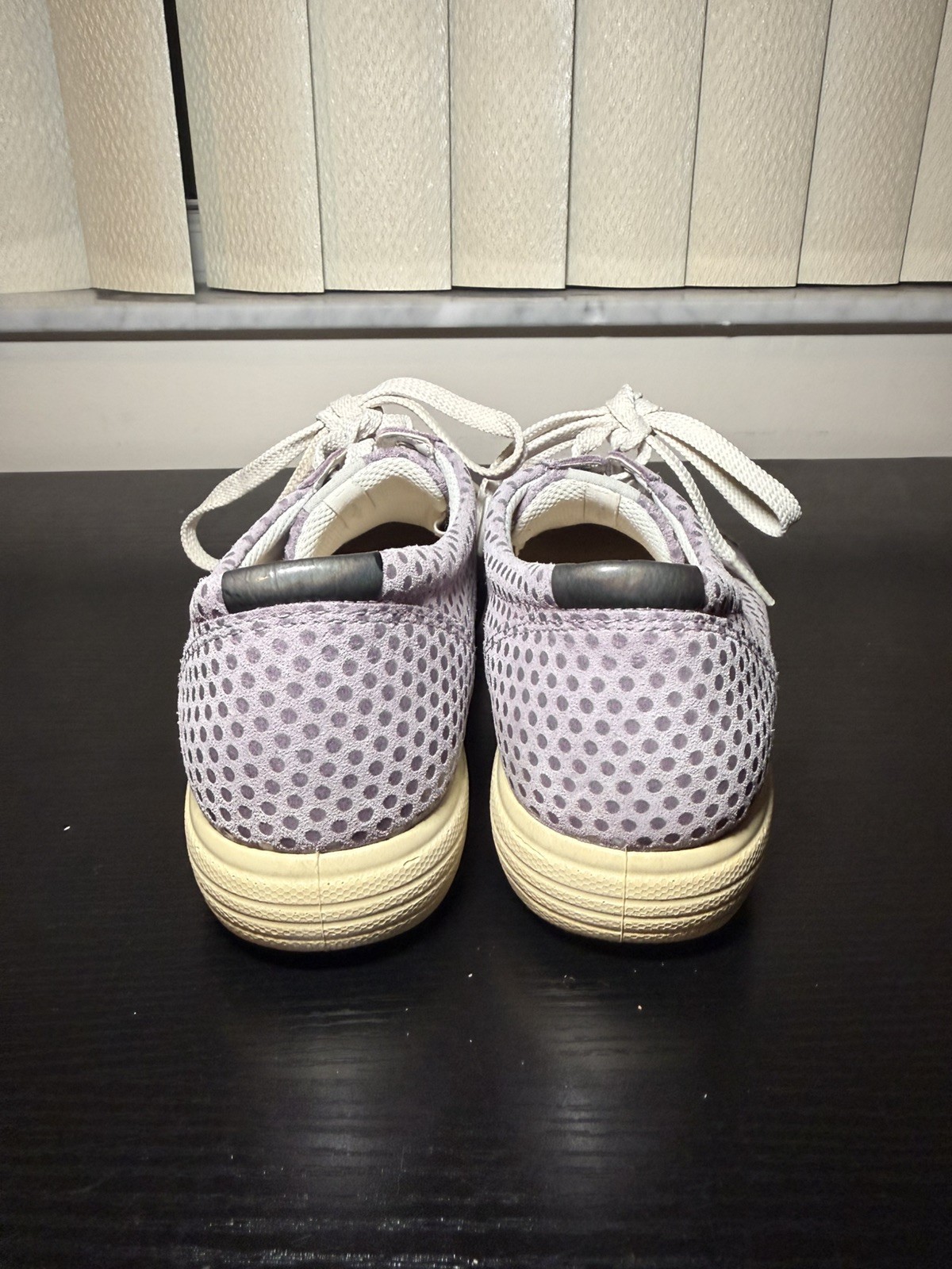 Ecco Shoes Soft 7 Trend Women’s Size 8.5 Purple Perforated Golf Comfort Sneakers