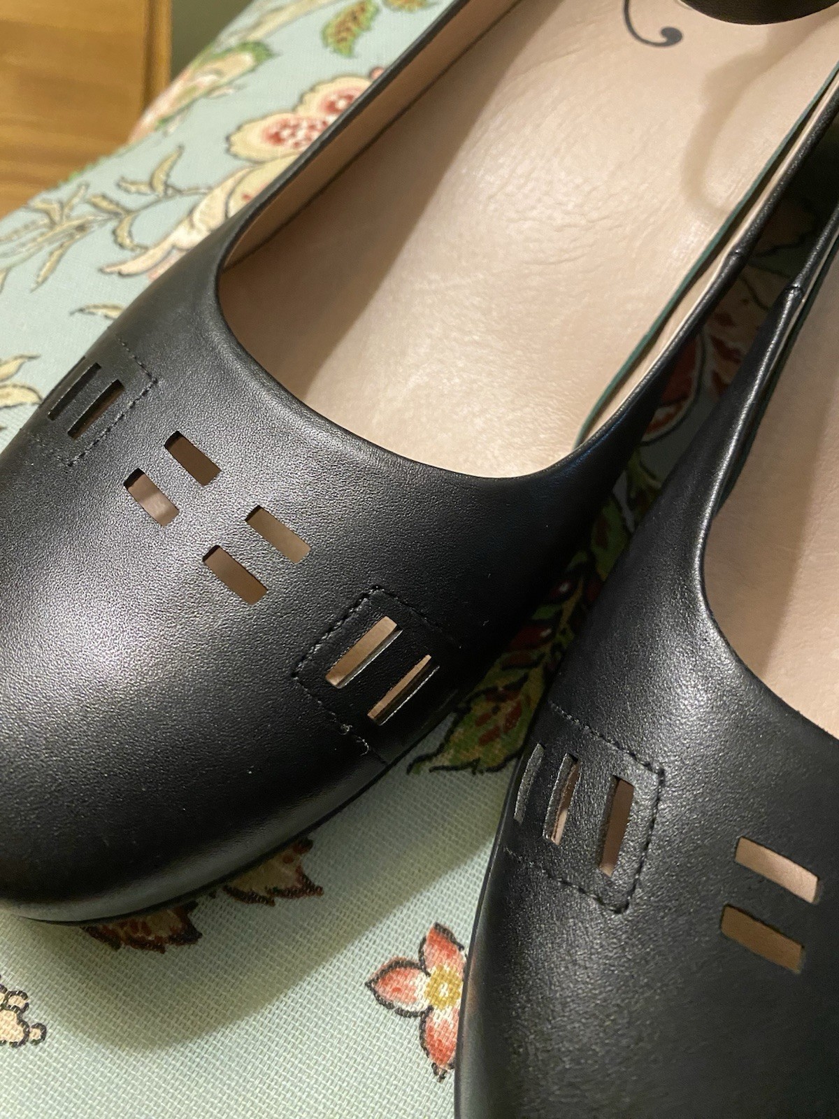 Abeo Women’s ORTHO BIO SYSTEM NEELA Mary Jane Black Leather Shoes ~ Size 10N