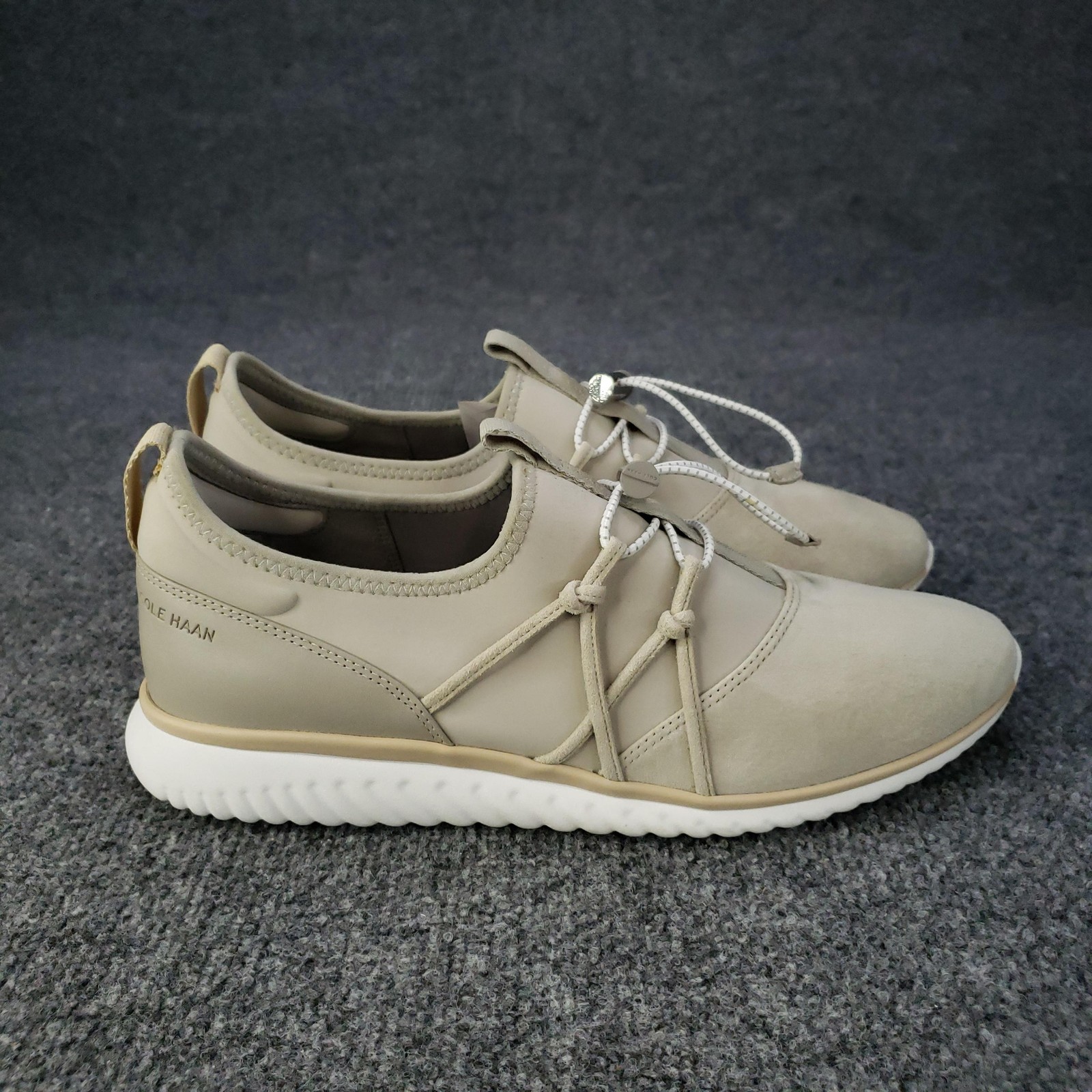 Cole Haan Shoes Womens Size 9 Dove Sand Studiogrand FRDM Comfort Lace Up Casual