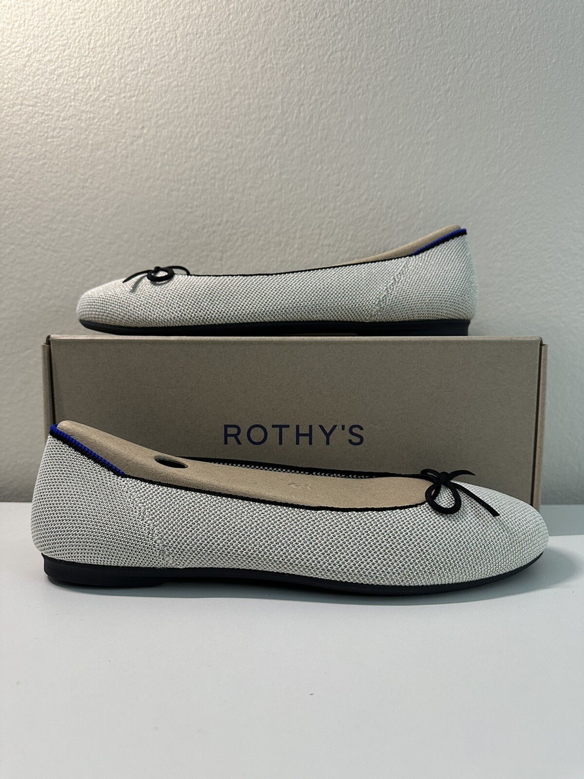 Rothy’s Women’s The Ballet Flat – Diamond Metallic – Size 10 – Brand New!!