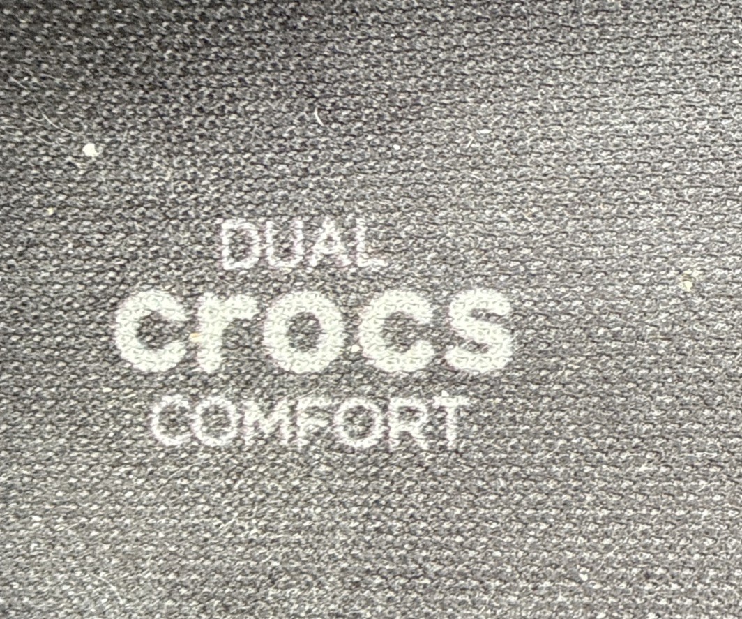 Crocs Dual Comfort Slip-On Spotted Clog Shoes Womens Sz 10