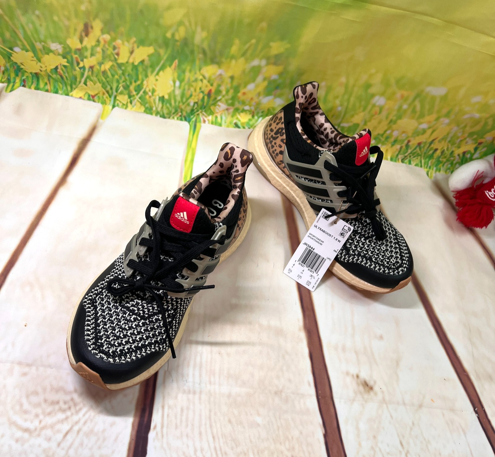 Adidas UltraBost 1.0 Women’s Black Beige Sneakers JR5844 US5.5 Was$180
