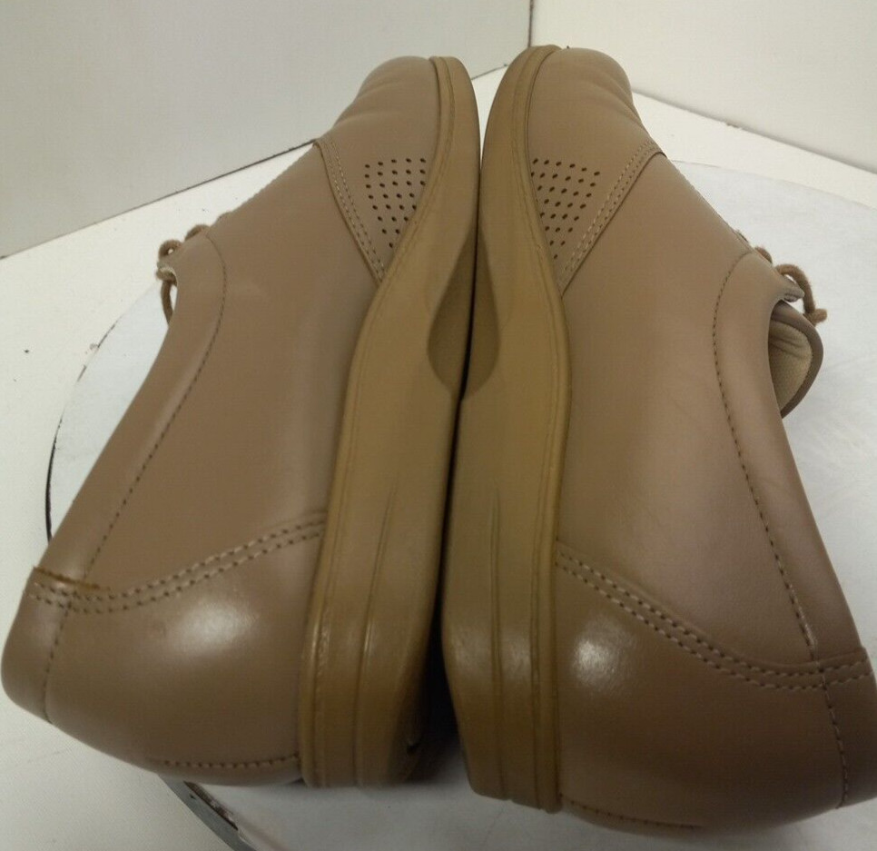 SAS Tripad Comfort Shoes Mocha Brown Leather Whisper Lace Womens Sz 8.5 S Slim