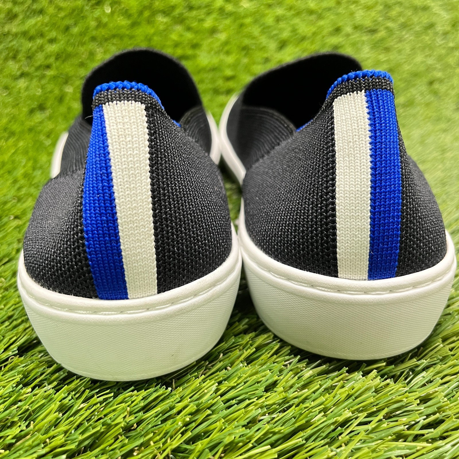 Rothy’s The Original Womens Size 9 Black Casual Walking Slip On Shoes Sneakers