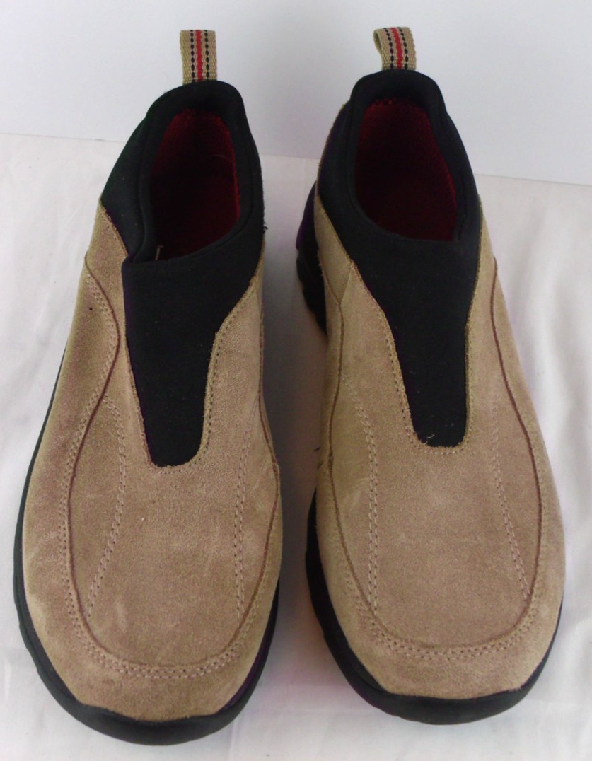 Quest Faux Suede Slip On Thinsulate Hiking Shoe Beige Women’s Size 10