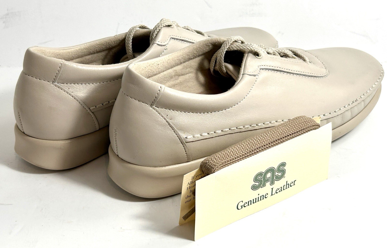 SAS Free Time Mocha 10N Women’s Shoes Open Box • 100% Leather • Tripad USA
