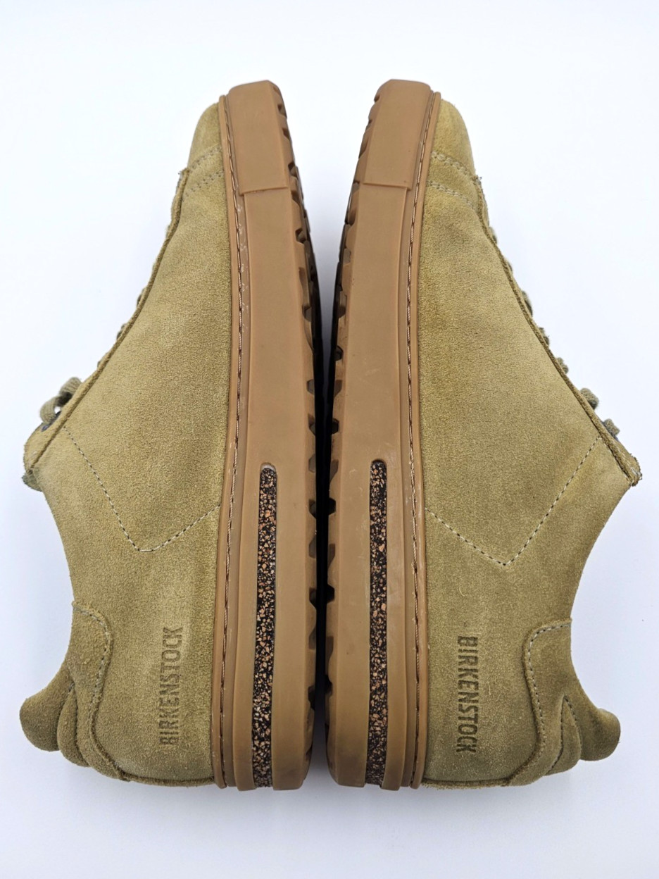 Birkenstock Bend Low Suede Tan/ Gum Shoes Sneakers Women’s Size EU 39 US 8
