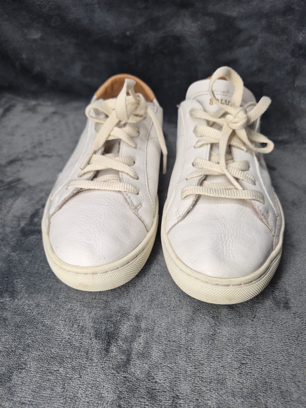 Soludos the original Ibiza classic leather sneaker womens shoes size 8