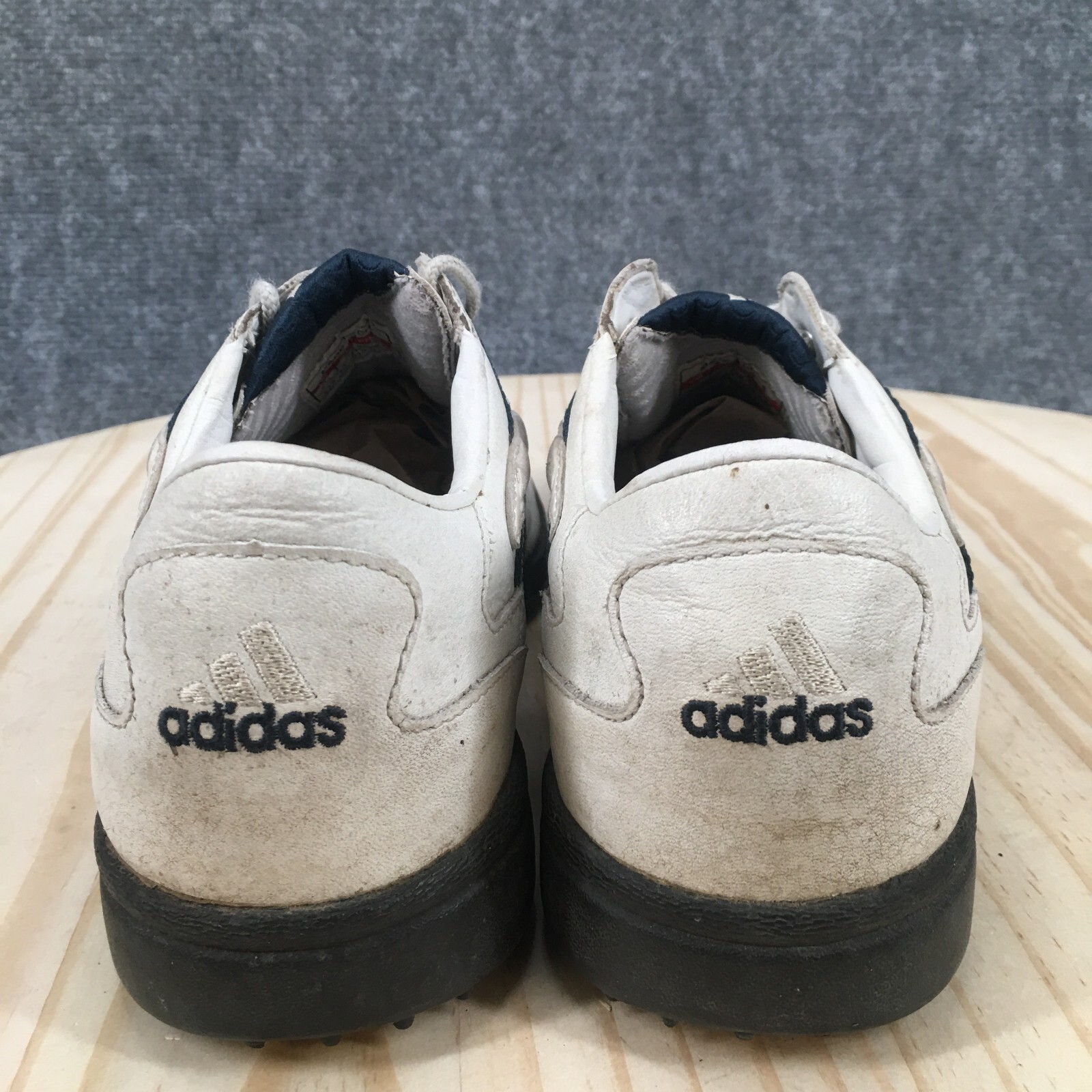 Adidas Shoes Womens 7.5 Golf Cleats Sneakers White Lace Up Low Top Comfort