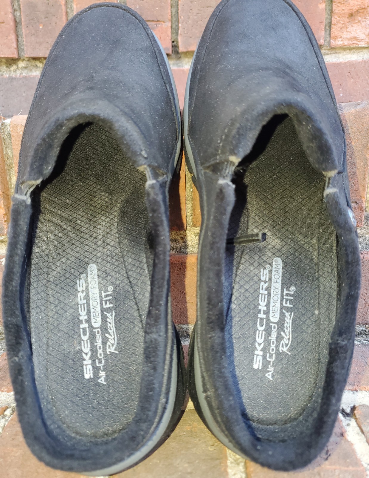*SKECHERS*Relaxed Fit:Easy Going Latte2Clog●Black●Sz.9●Air Cooled Mem.Foam●CLEAN