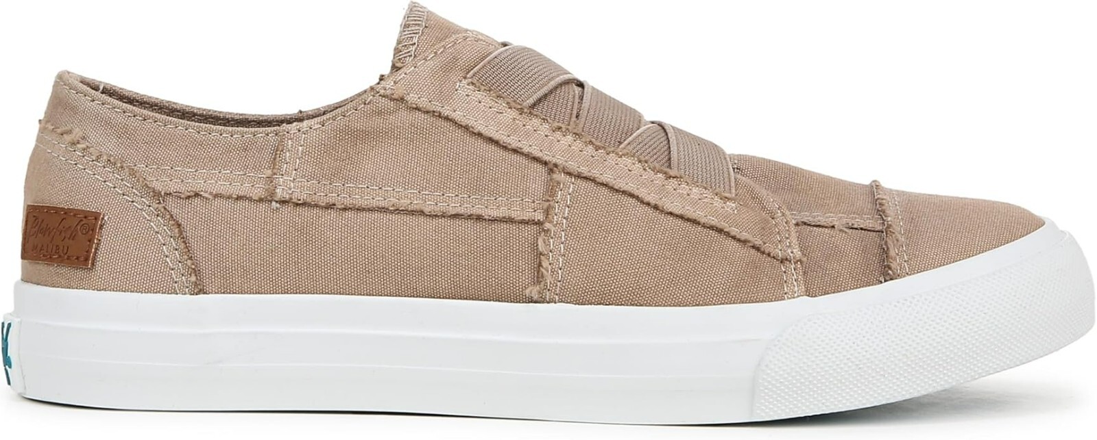 Blowfish Malibu Womens Marley Slip On Sneaker Taupe Size 8 New