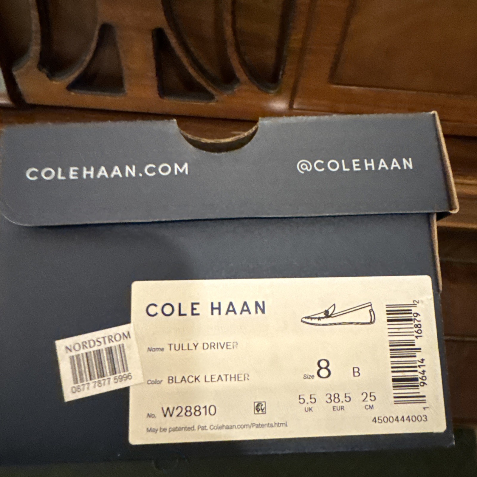 Cole Haan Tully Driver Black 8 b