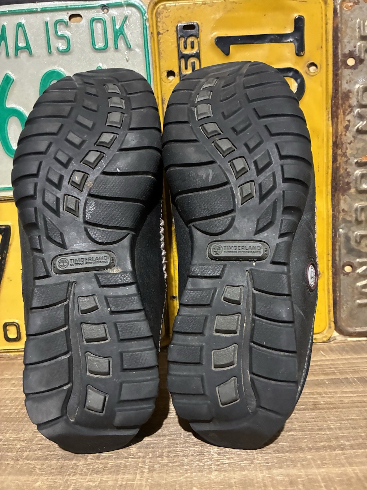 Timberland Smartwool Leather Power Lounger Clogs Womens 7.5 Preppy