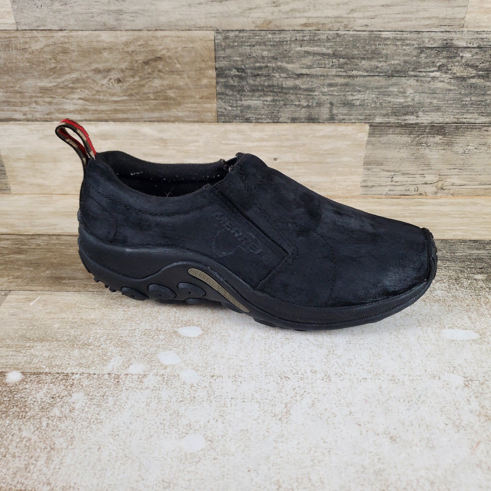 Merrell Jungle Moc Shoes Womens Size 8.5 W Wide Suede Slip On Comfort