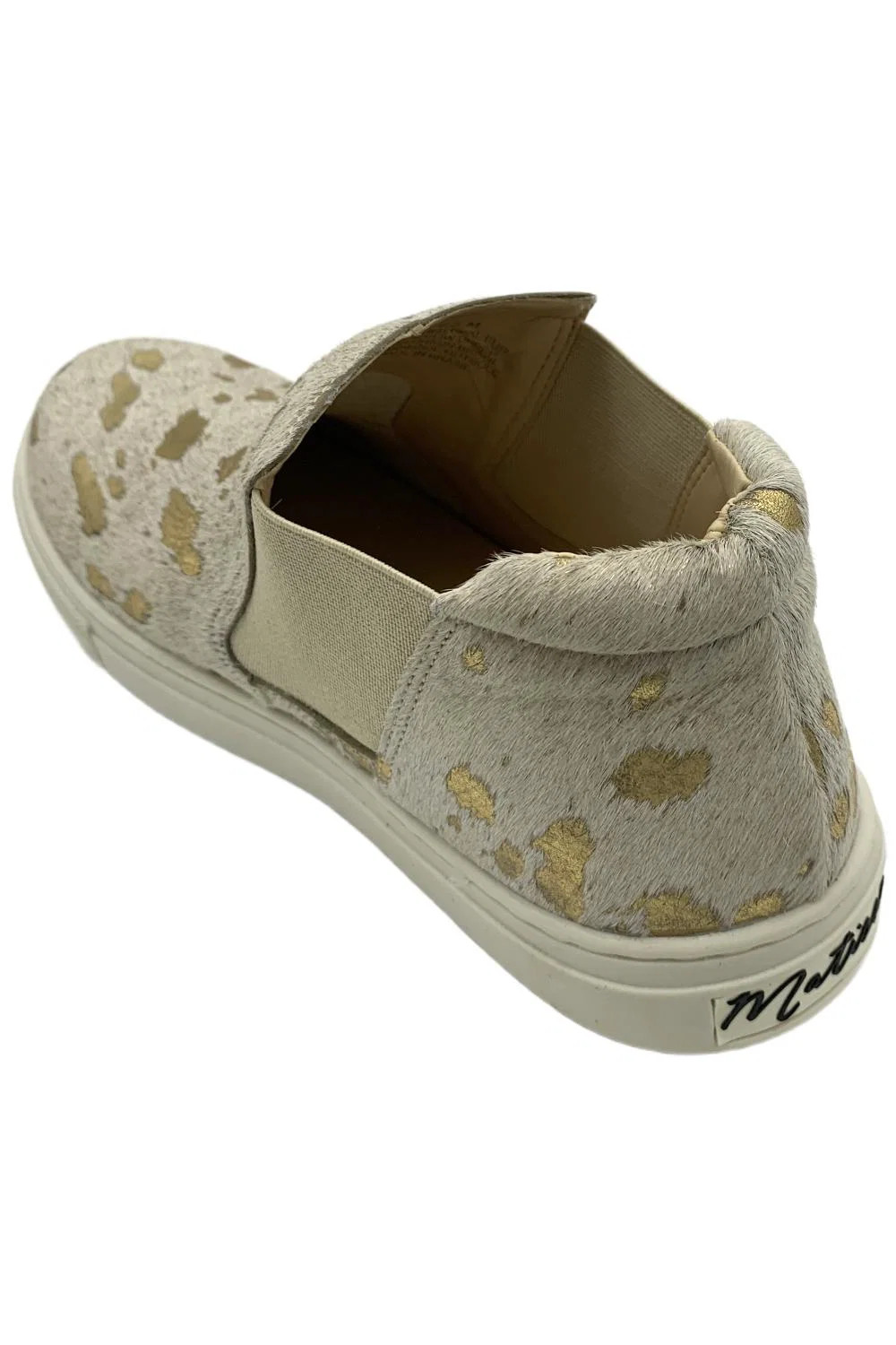 Coconuts By Matisse Harlan Slip-on Sneaker Gold Spot Cowhair